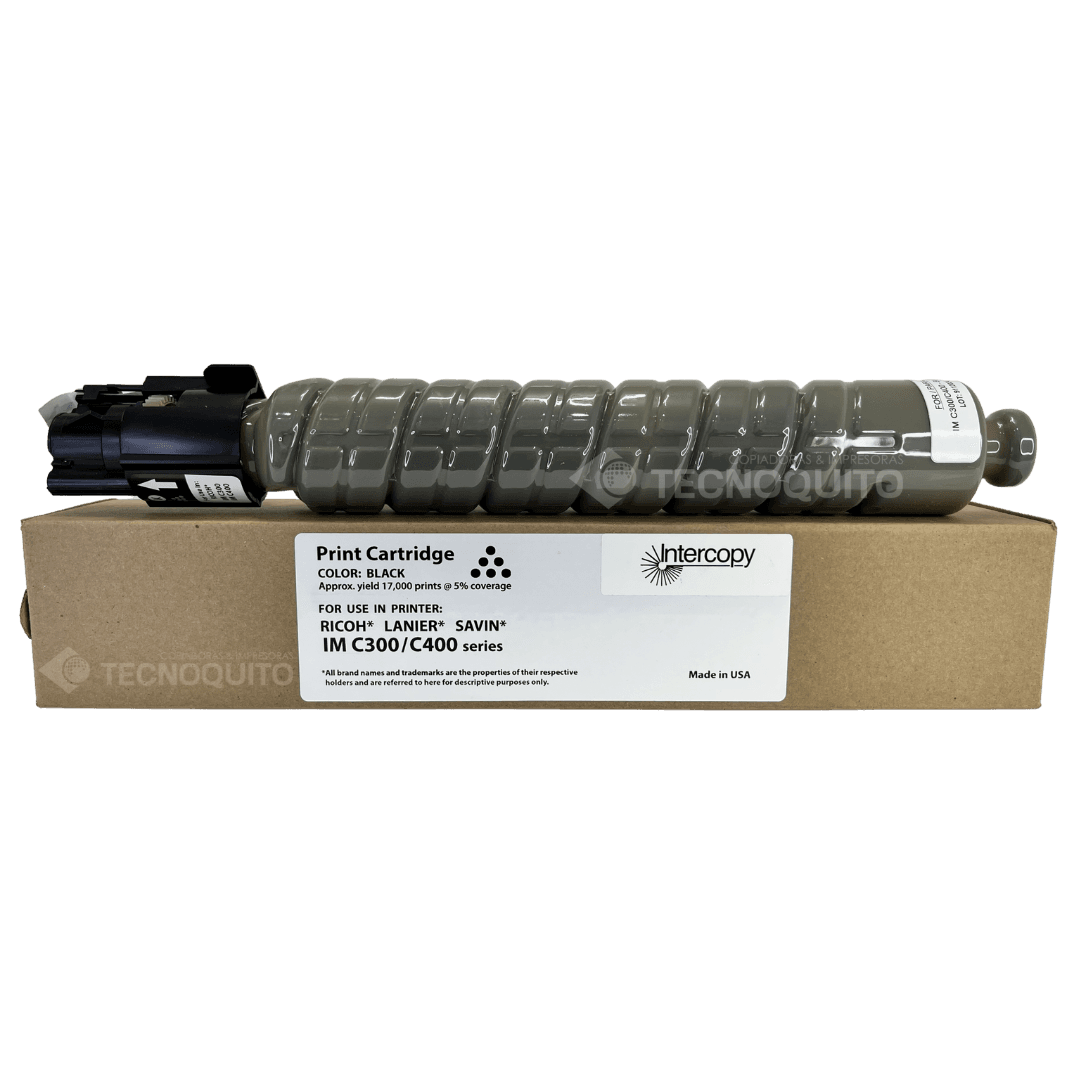 Toner Intercopy IM C300-400 NEGRO